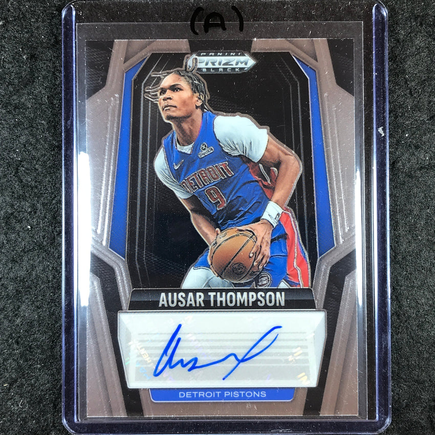 2024-25 Prizm Black AUSAR THOMPSON Signatures Auto Base #ASR (A)