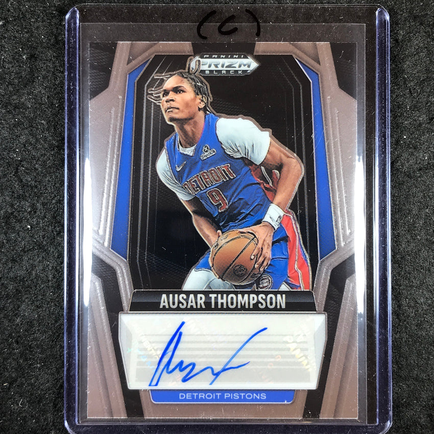 2024-25 Prizm Black AUSAR THOMPSON Signatures Auto Base #ASR (C)