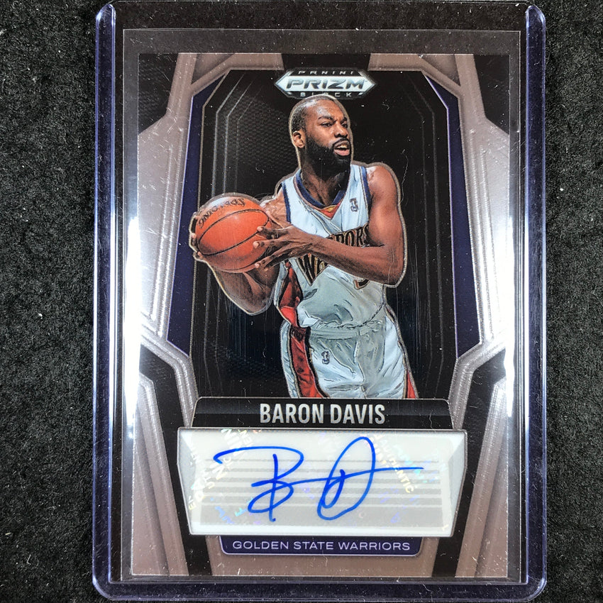 2024-25 Prizm Black BARON DAVIS Signatures Auto Base #BAS
