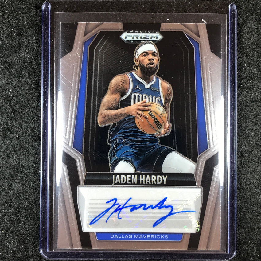 2024-25 Prizm Black JADEN HARDY Signatures Auto Base #HAR