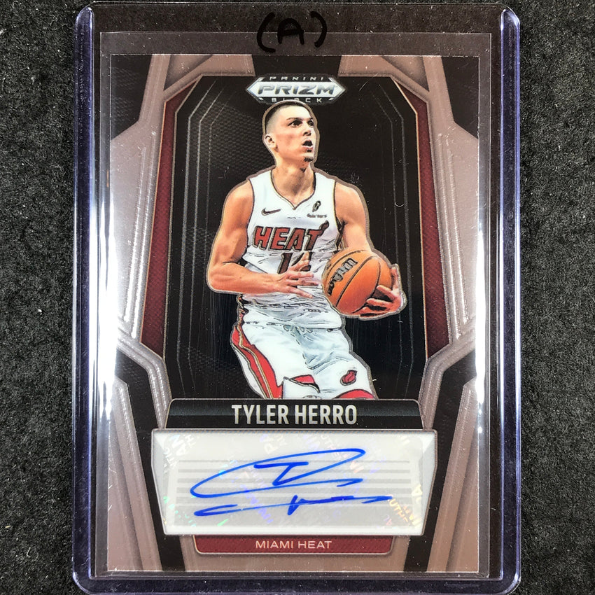 2024-25 Prizm Black TYLER HERRO Signatures Auto Base #HER (A)