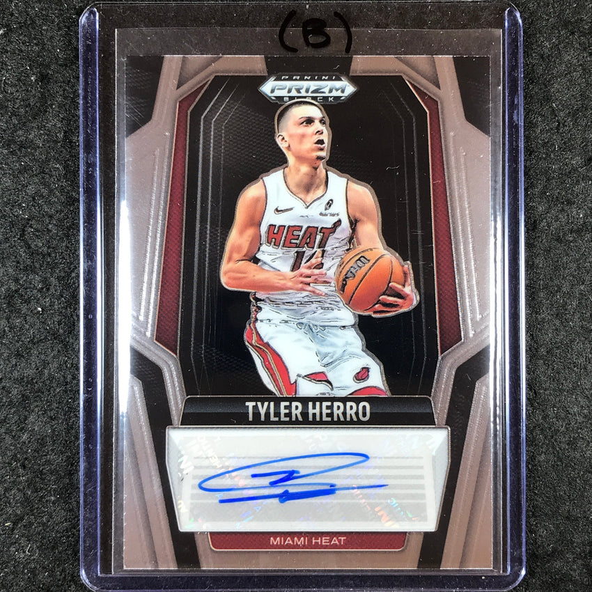 2024-25 Prizm Black TYLER HERRO Signatures Auto Base #HER (B)