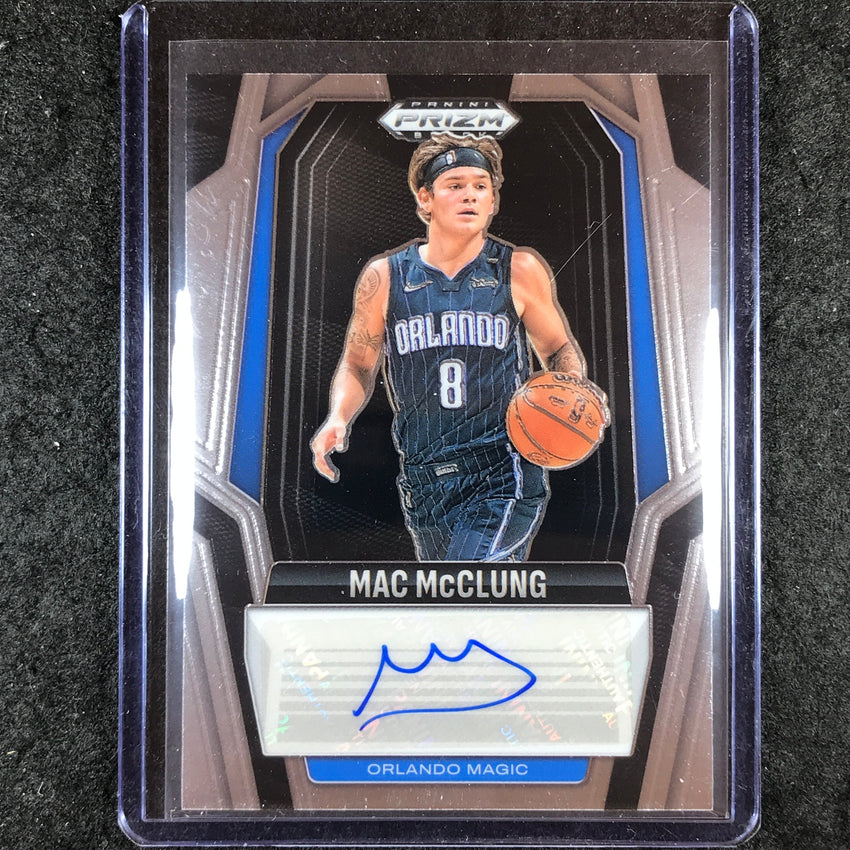 2024-25 Prizm Black MAC MCCLUNG Signatures Auto Base #MAC