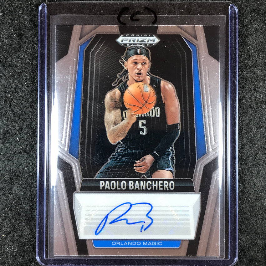 2024-25 Prizm Black PAOLO BANCHERO Signatures Auto Base #PAO (C)