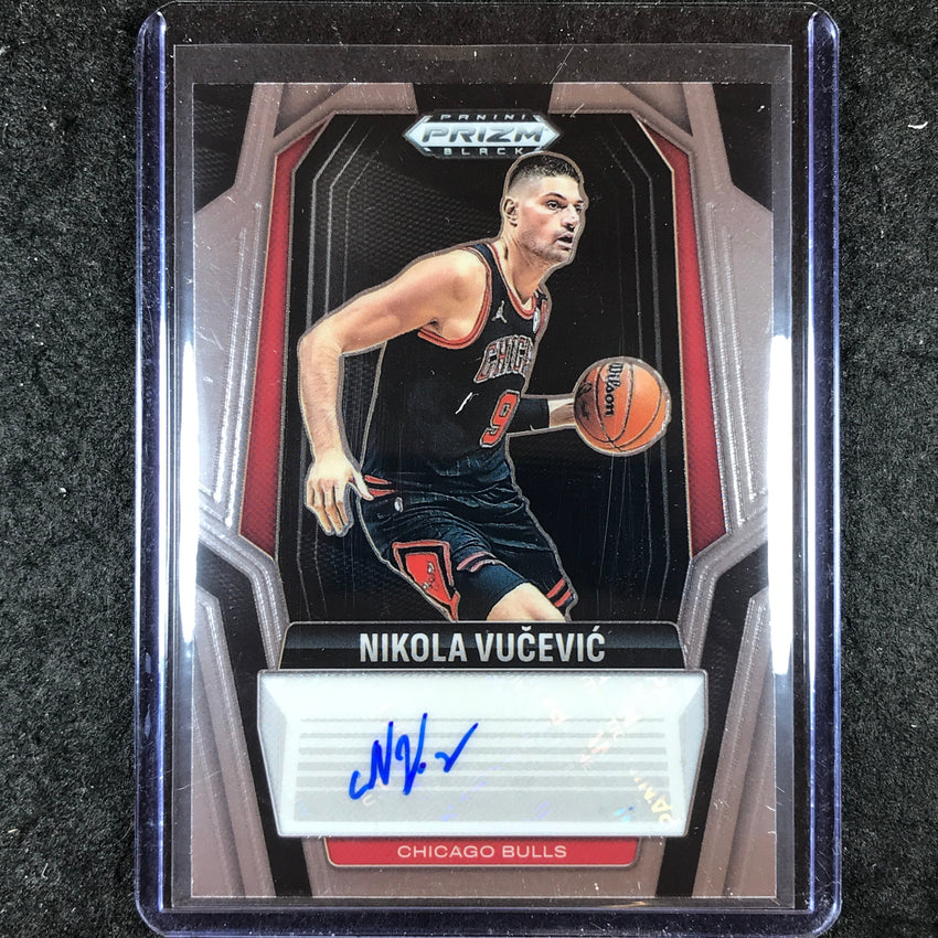 2024-25 Prizm Black NIKOLA VUCEVIC Signatures Auto Base #VUC