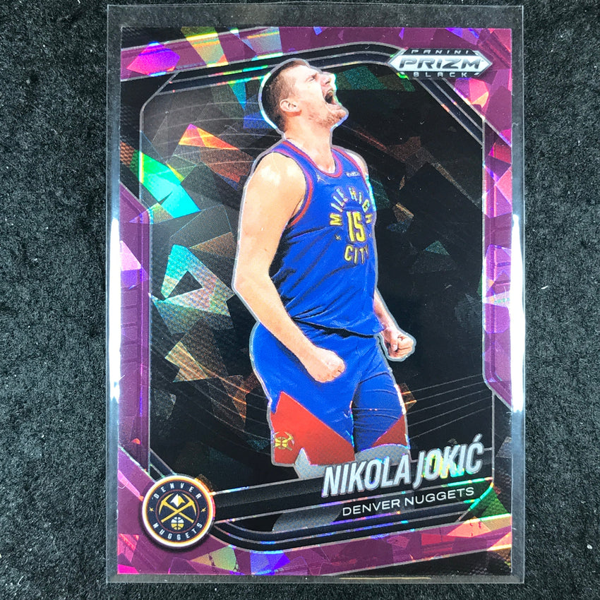 2024-25 Prizm Black NIKOLA JOKIC Base Purple Ice /149 #43