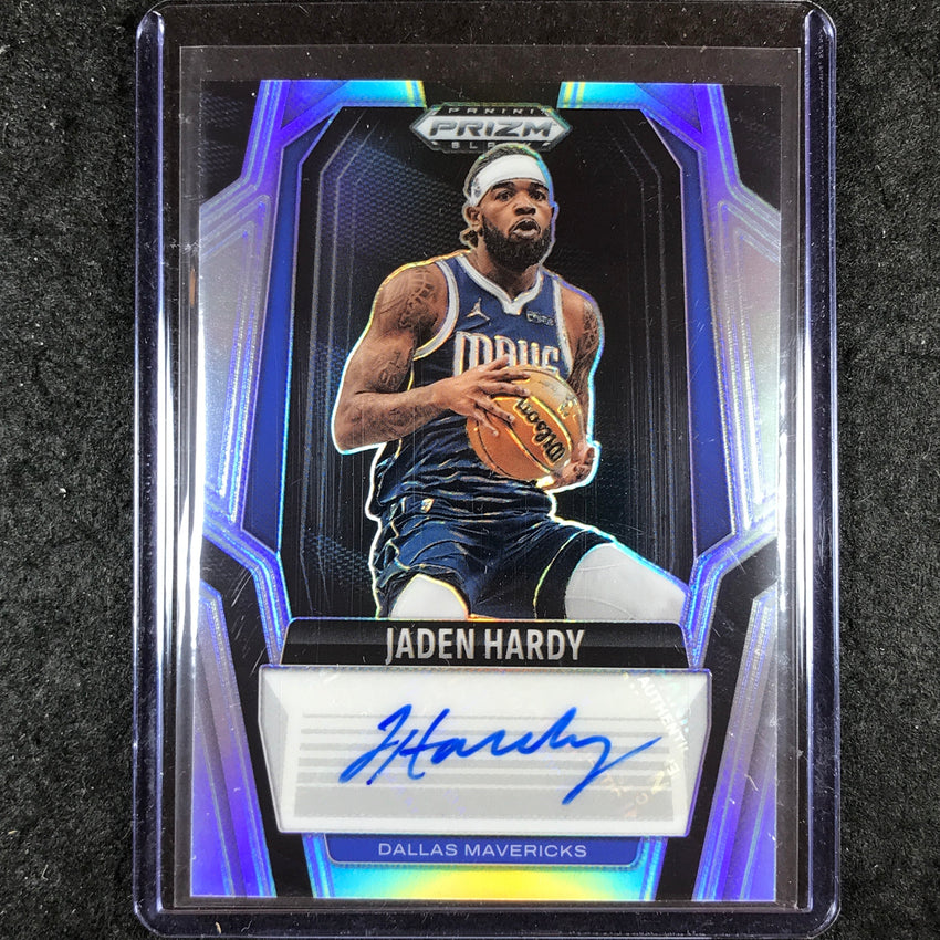 2024-25 Prizm Black JADEN HARDY Signatures Auto Silver #HAR