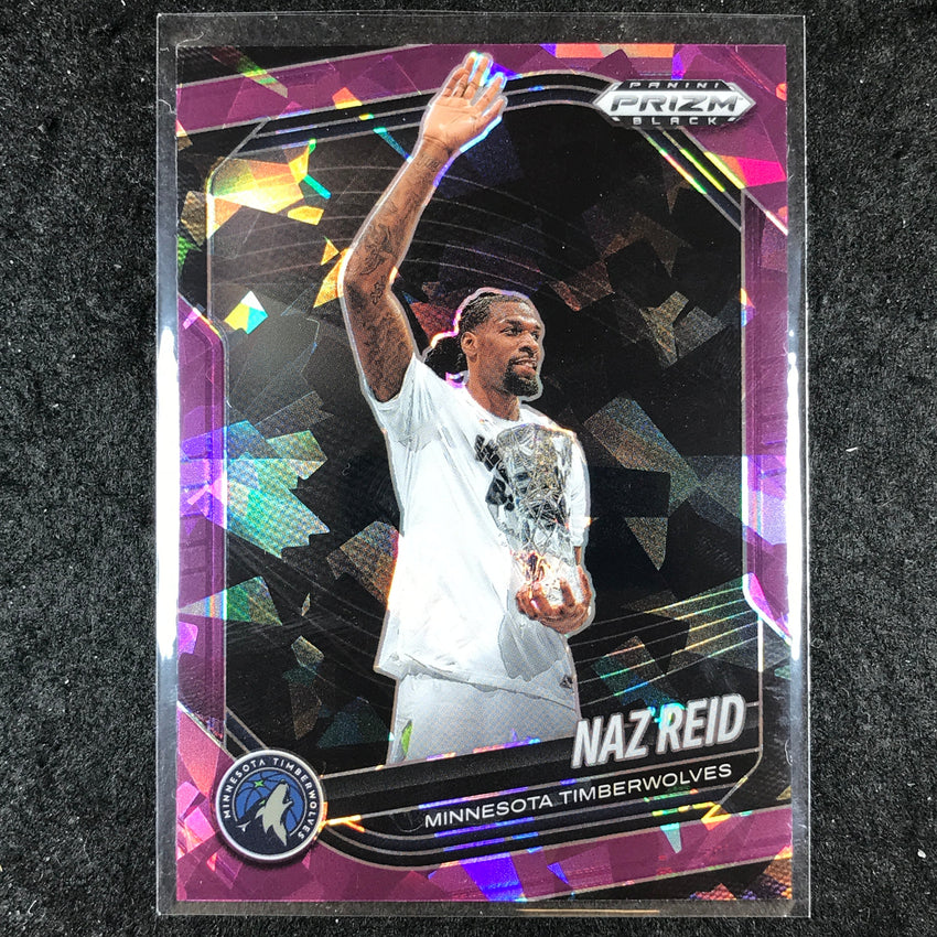 2024-25 Prizm Black NAZ REID Base Purple Ice /149 #45