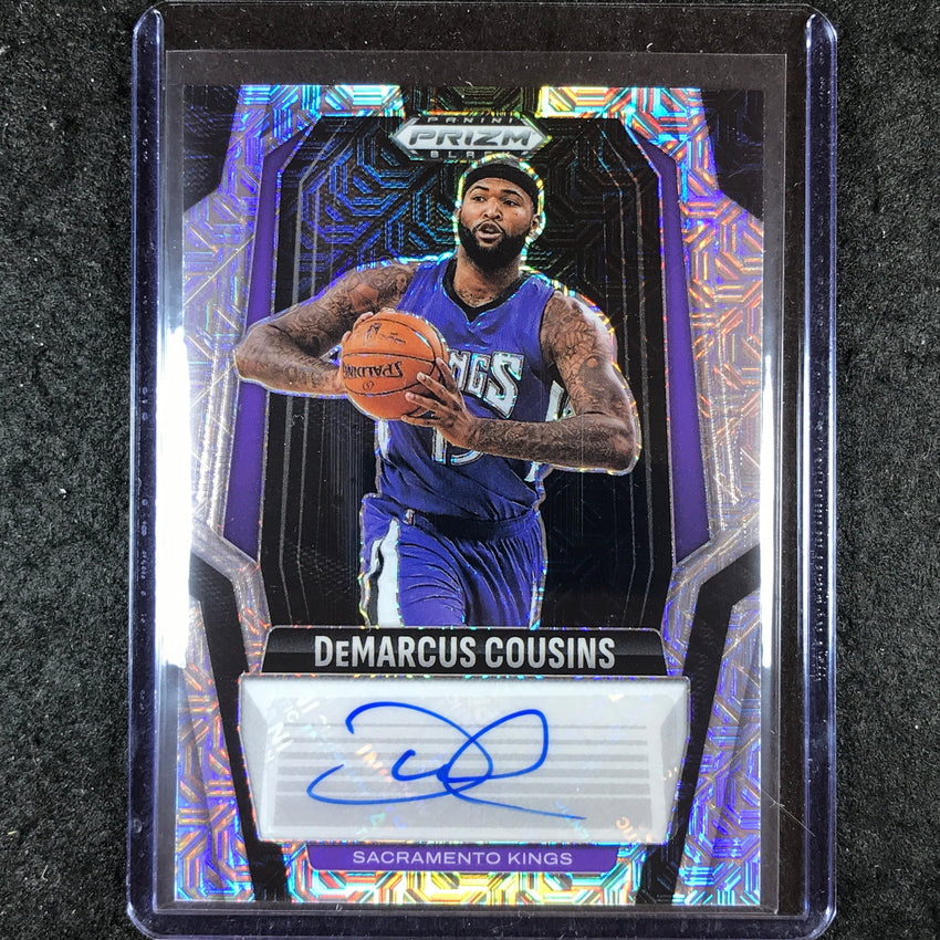 2024-25 Prizm Black DEMARCUS COUSINS Signatures Auto Mojo 3/25