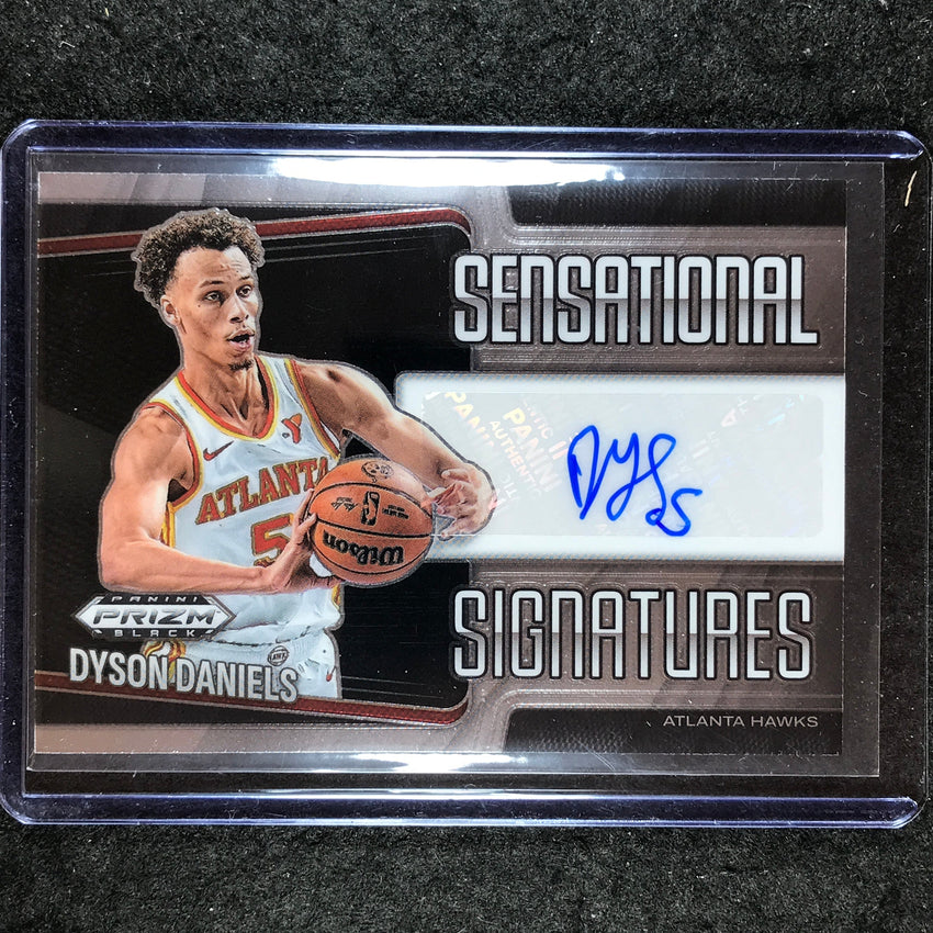 2024-25 Prizm Black DYSON DANIELS Sensational Signatures Auto Base #DYS