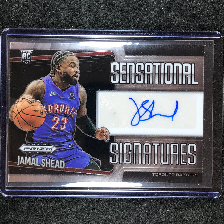 2024-25 Prizm Black JAMAL SHEAD Sensational Signatures Rookie Auto Base #JML