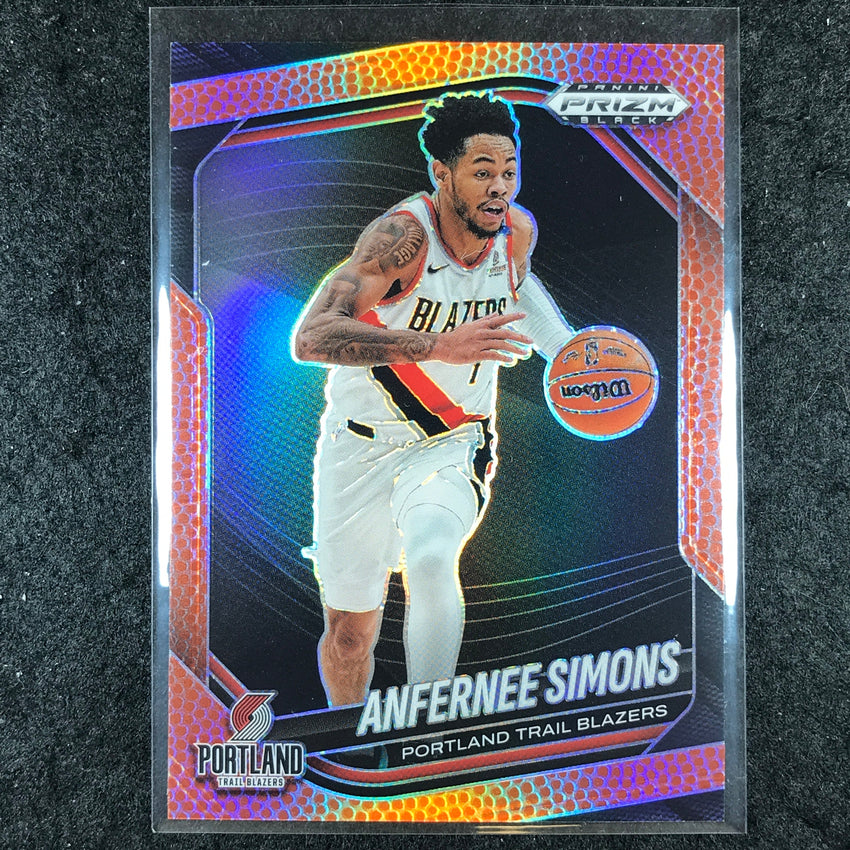 2024-25 Prizm Black ANFERNEE SIMONS Base Basketball /225 #60