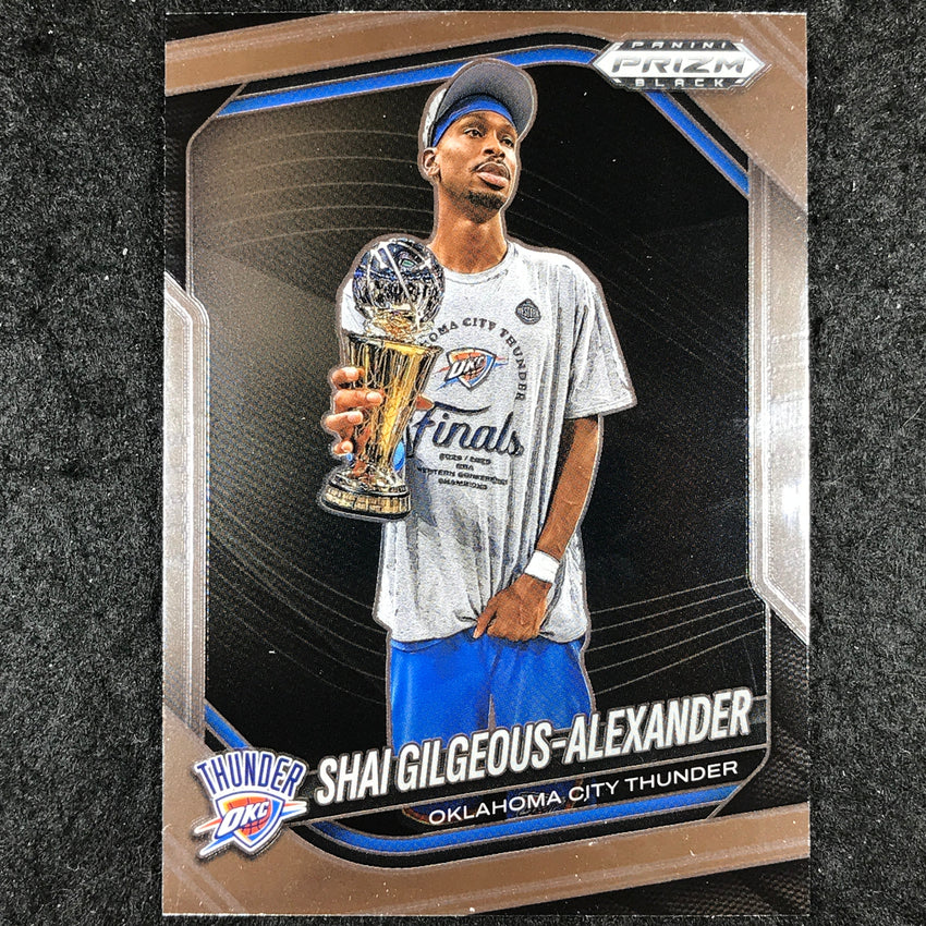 2024-25 Prizm Black SHAI GILGEOUS-ALEXANDER Base #164