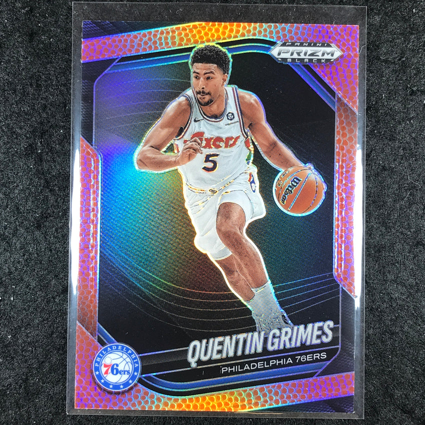2024-25 Prizm Black QUENTIN GRIMES Base Basketball /225 #63
