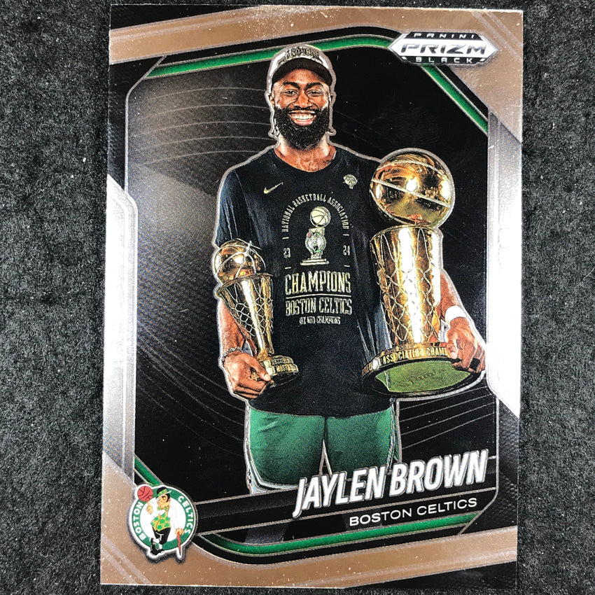 2024-25 Prizm Black JAYLEN BROWN Base #170