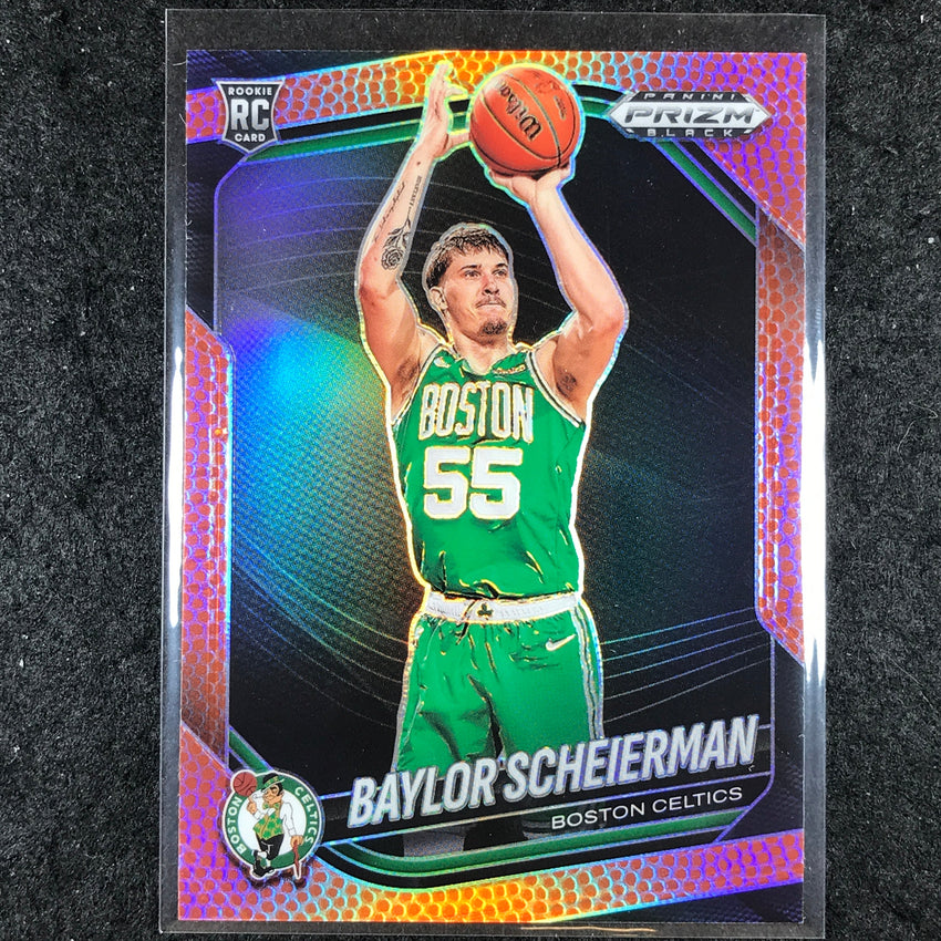 2024-25 Prizm Black BAYLOR SCHEIERMAN Rookie Base Basketball /225 #82