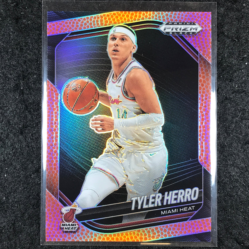 2024-25 Prizm Black TYLER HERRO Base Basketball /225 #88