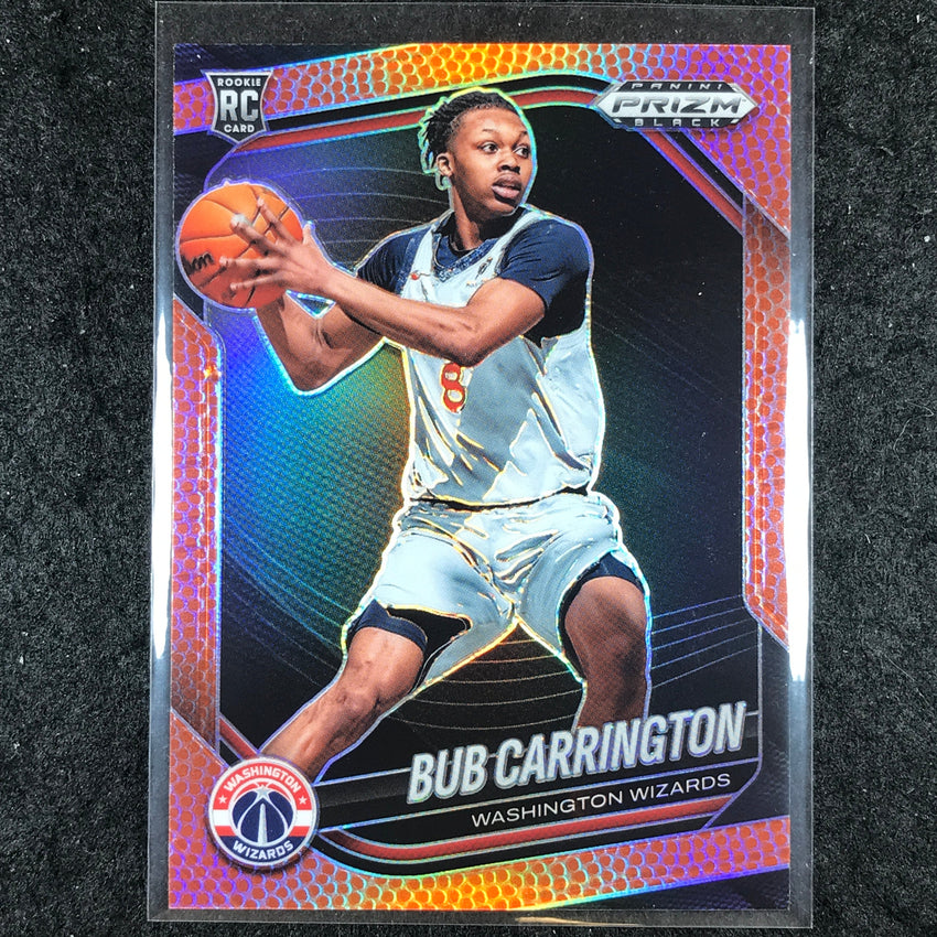 2024-25 Prizm Black BUB CARRINGTON Rookie Base Basketball /225 #92