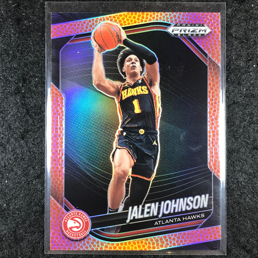 2024-25 Prizm Black JALEN JOHNSON Base Basketball /225 #100