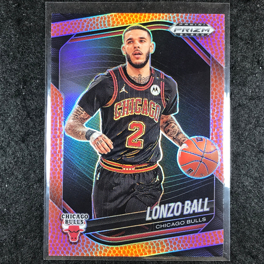 2024-25 Prizm Black LONZO BALL Base Basketball /225 #102
