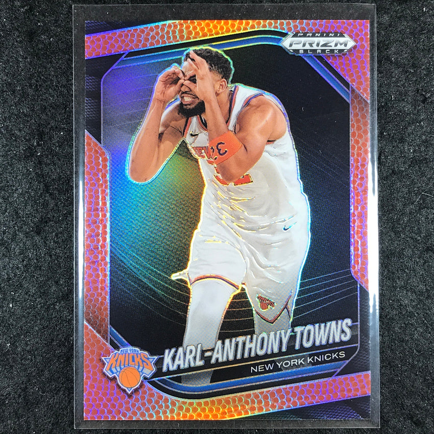 2024-25 Prizm Black KARL-ANTHONY TOWNS Base Basketball /225 #107