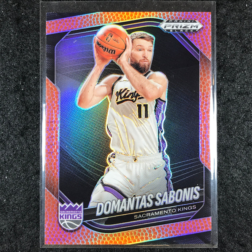 2024-25 Prizm Black DOMANTAS SABONIS Base Basketball /225 #109