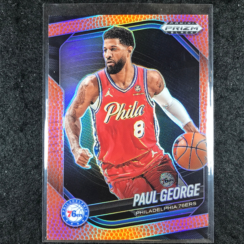 2024-25 Prizm Black PAUL GEORGE Base Basketball /225 #110