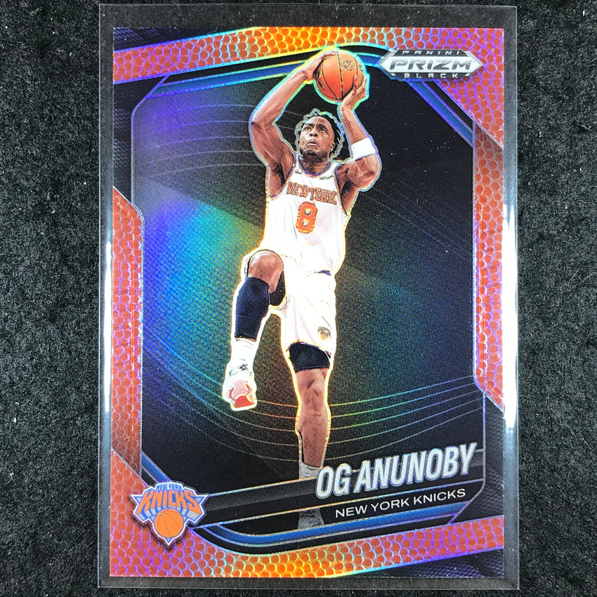 2024-25 Prizm Black OG ANUNOBY Base Basketball /225 #111