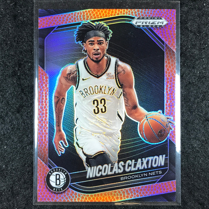 2024-25 Prizm Black NICOLAS CLAXTON Base Basketball /225 #120