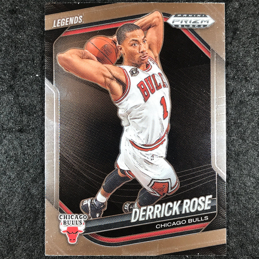 2024-25 Prizm Black DERRICK ROSE Base #256