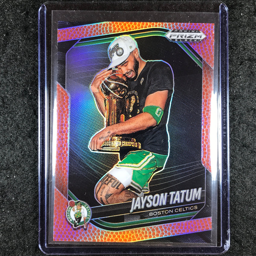 2024-25 Prizm Black JAYSON TATUM Base Basketball /225 #139
