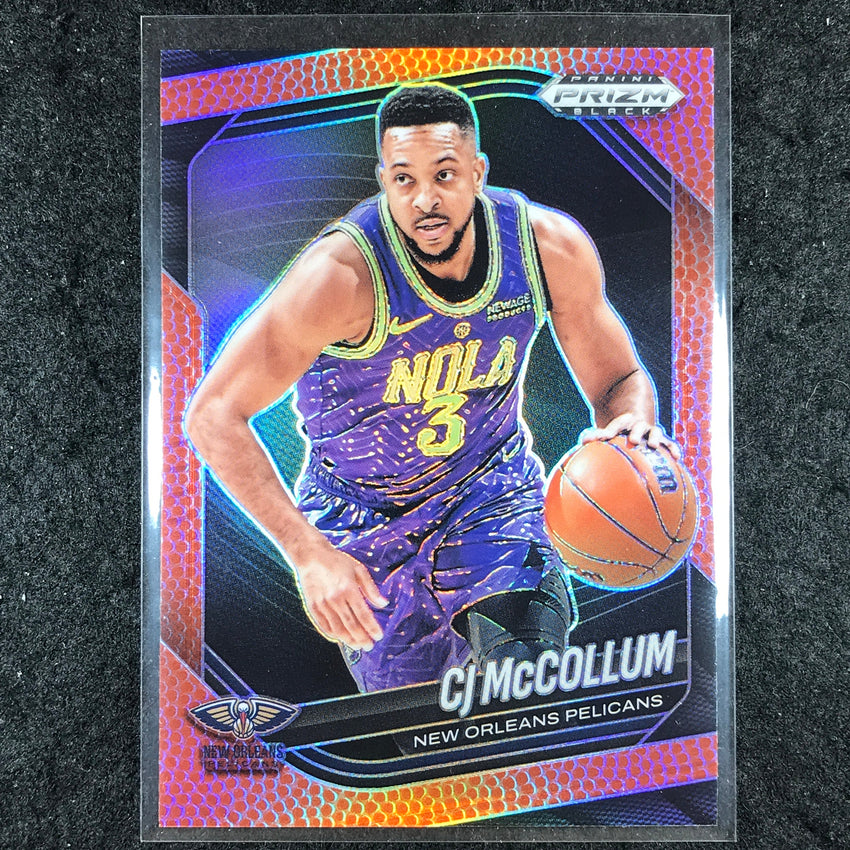 2024-25 Prizm Black CJ MCCOLLUM Base Basketball /225 #148