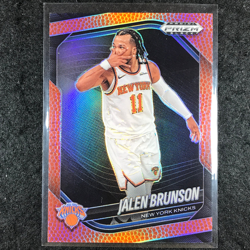 2024-25 Prizm Black JALEN BRUNSON Base Basketball /225 #160