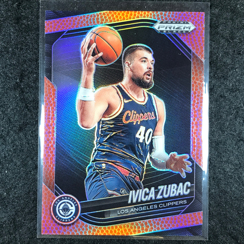 2024-25 Prizm Black IVICA ZUBAC Base Basketball /225 #161