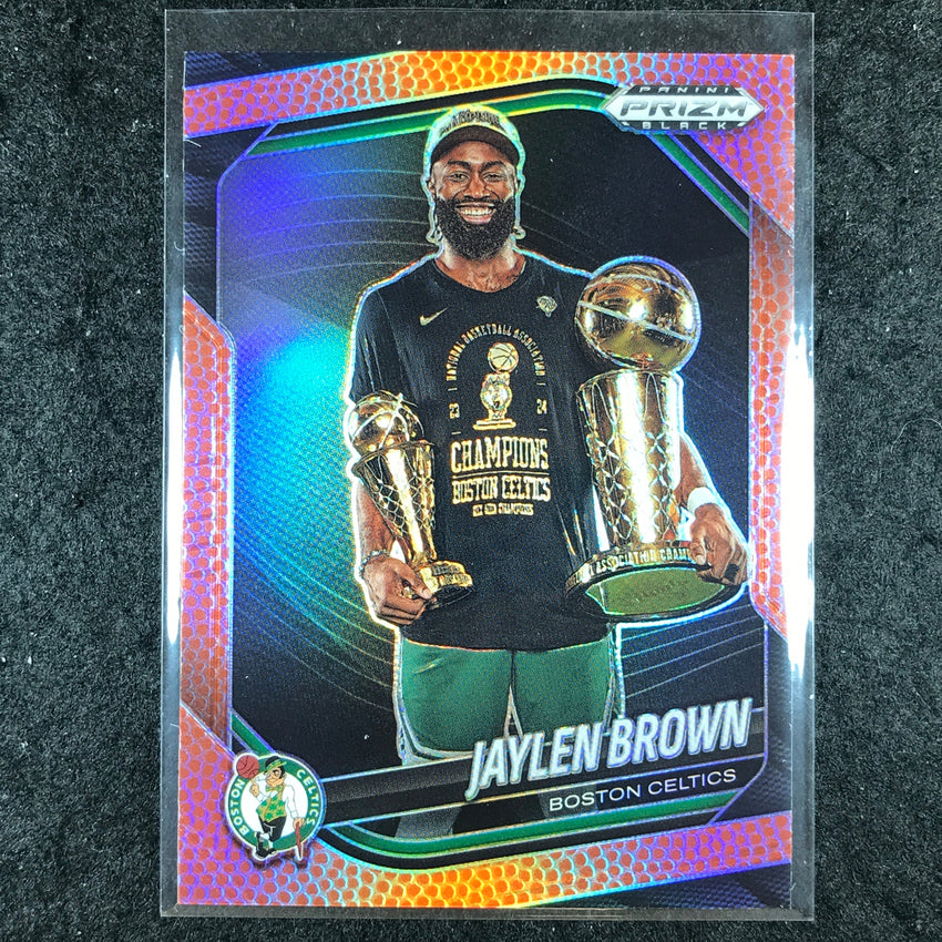 2024-25 Prizm Black JAYLEN BROWN Base Basketball /225 #170