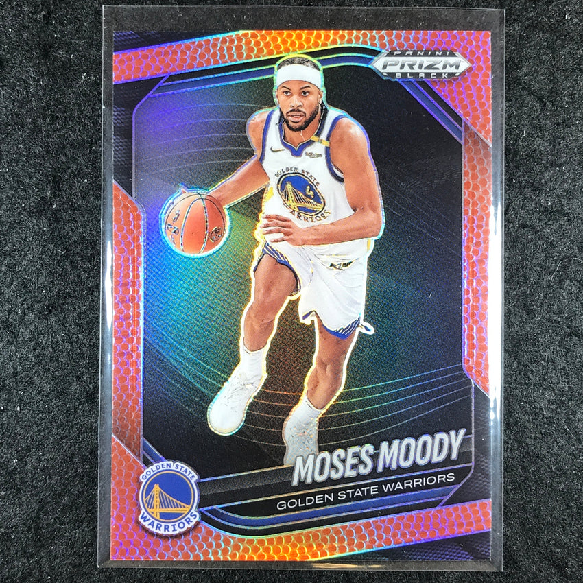 2024-25 Prizm Black MOSES MOODY Base Basketball /225 #175