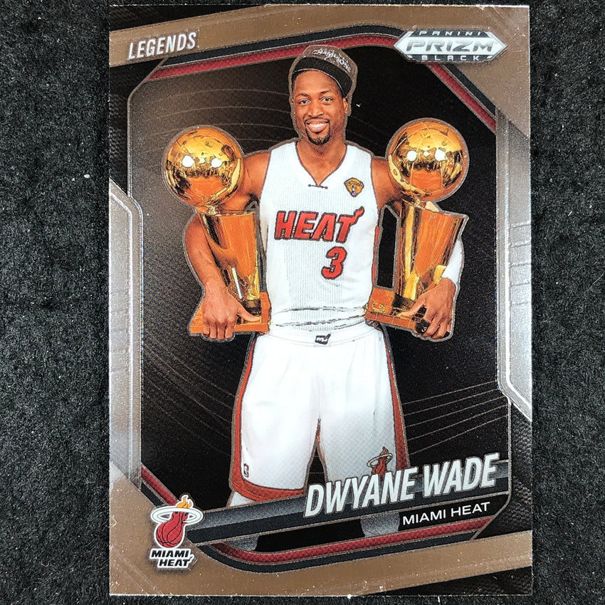 2024-25 Prizm Black DWYANE WADE Base #261