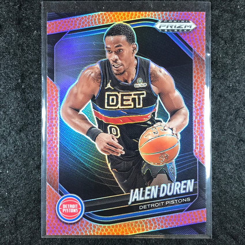 2024-25 Prizm Black JALEN DUREN Base Basketball /225 #190
