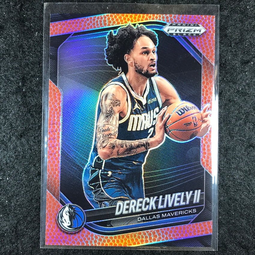 2024-25 Prizm Black DERECK LIVELY II Base Basketball /225 #200