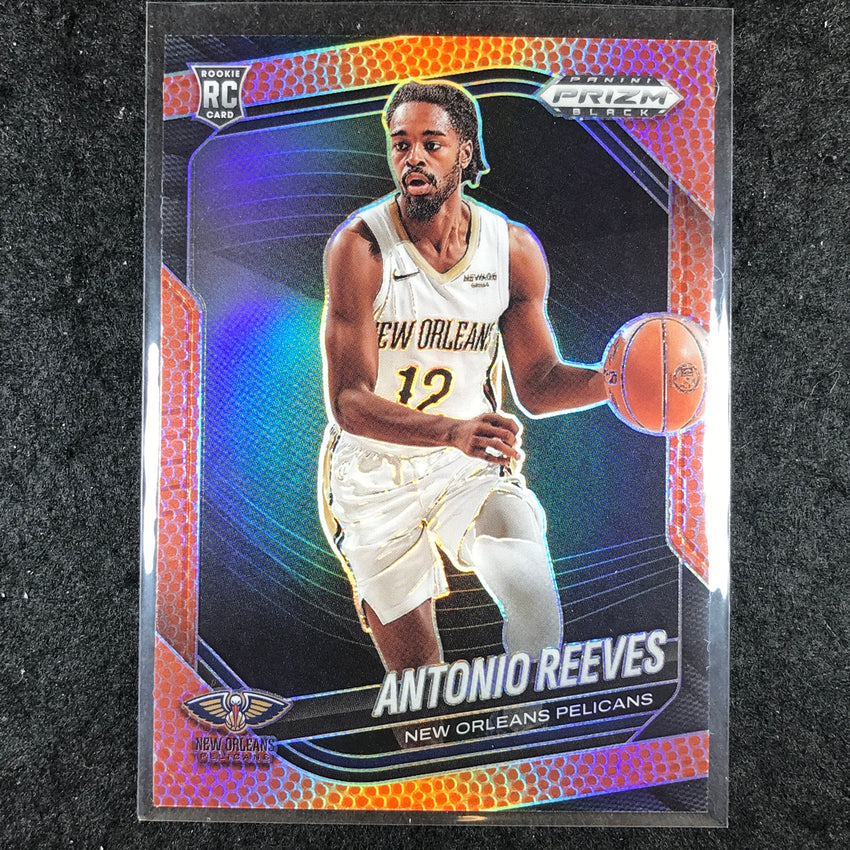 2024-25 Prizm Black ANTONIO REEVES Rookie Base Basketball /225 #214
