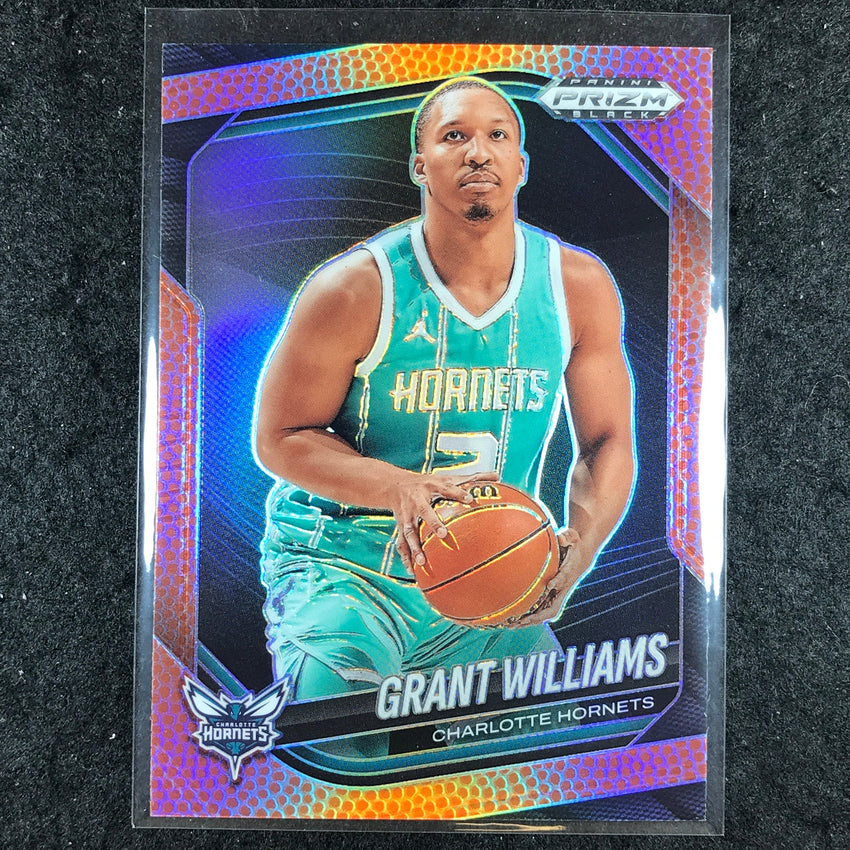 2024-25 Prizm Black GRANT WILLIAMS Base Basketball /225 #231