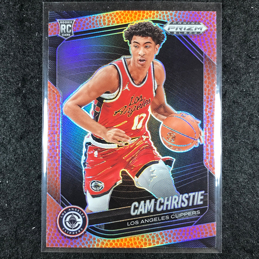 2024-25 Prizm Black CAM CHRISTIE Rookie Base Basketball /225 #235