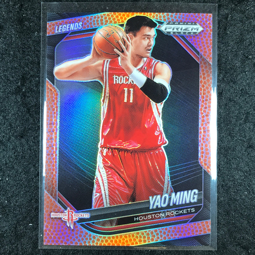 2024-25 Prizm Black YAO MING Base Basketball /225 #264