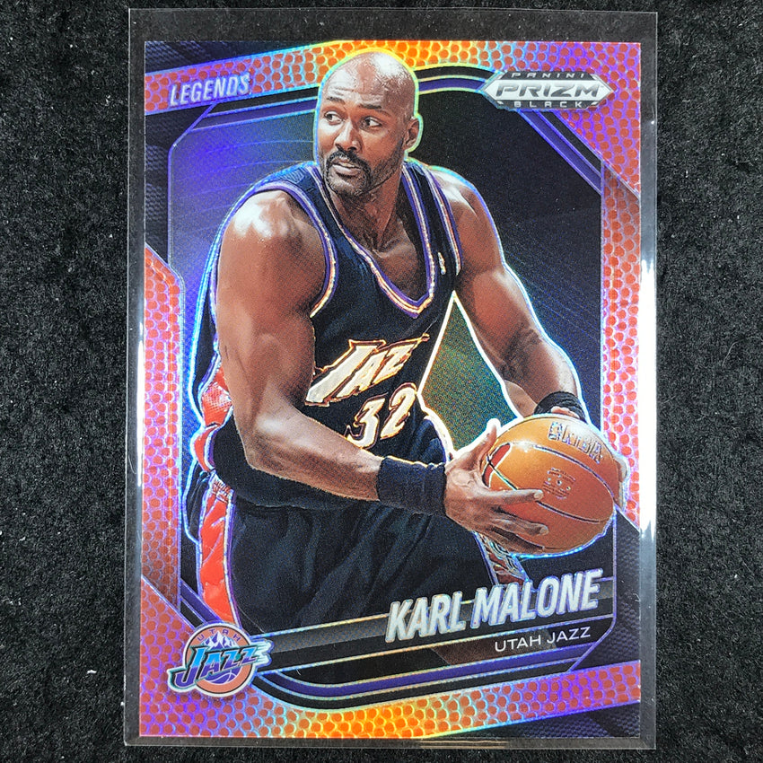 2024-25 Prizm Black KARL MALONE Base Basketball /225 #269
