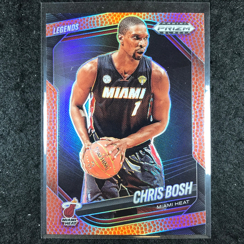 2024-25 Prizm Black CHRIS BOSH Base Basketball /225 #272