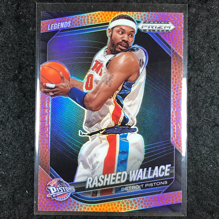 2024-25 Prizm Black RASHEED WALLACE Base Basketball /225 #276