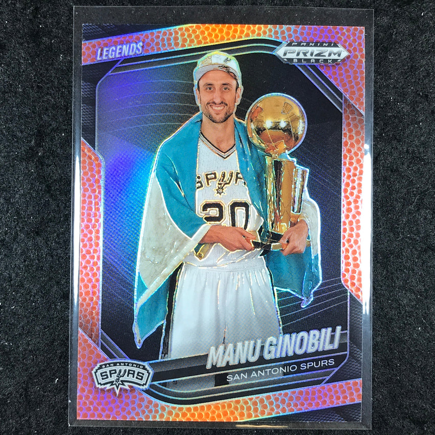 2024-25 Prizm Black MANU GINOBILI Base Basketball /225 #279