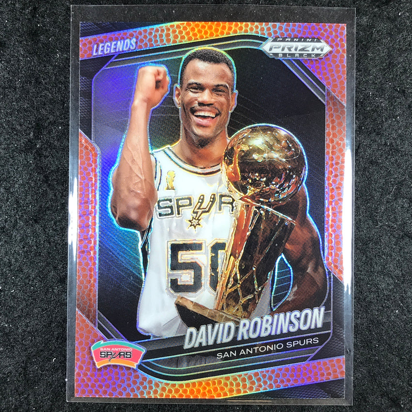 2024-25 Prizm Black DAVID ROBINSON Base Basketball /225 #282