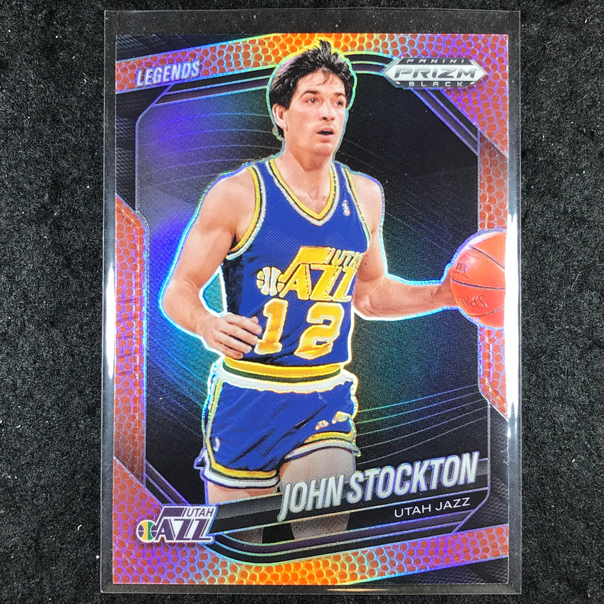 2024-25 Prizm Black JOHN STOCKTON Base Basketball /225 #283