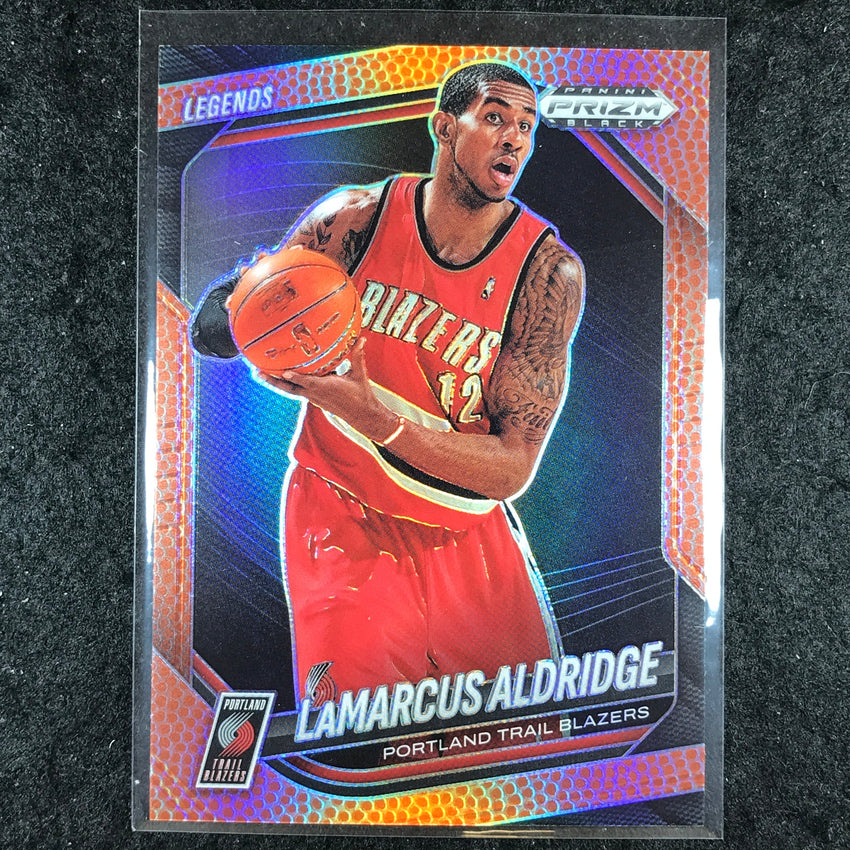 2024-25 Prizm Black LAMARCUS ALDRIDGE Base Basketball /225 #291